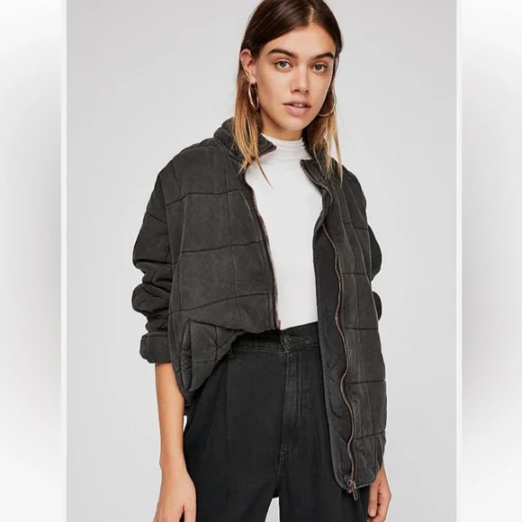 Free People Dolman Quilted Jacket - Picture 1 of 4